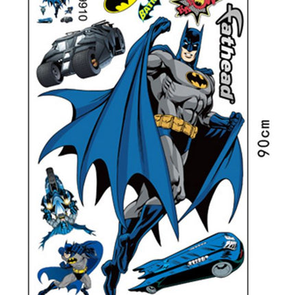 Wall Stickers Removable The Avengers Batman Kid Boy Room - Go2buy Australia