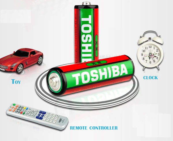 GENUINE TOSHIBA Zinc Carbon AA|AAA Cell Super Long Batteries