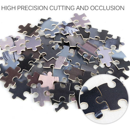 1000Pcs Thick Papers Jigsaw Puzzles Fun Game Challenge Gift For Adults Teens Kids (Cat and Tiger) - Go2buy Australia