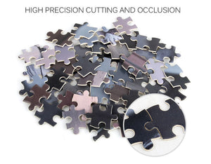 1000Pcs Thick Papers Jigsaw Puzzles Fun Game Challenge Gift For Adults Teens Kids (Cat and Tiger) - Go2buy Australia