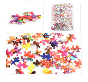 1000Pcs Thick Papers Jigsaw Puzzles Fun Game Challenge Gift For Adults Teens Kids (Colorful Donut) - Go2buy Australia