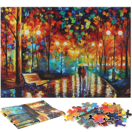 1000Pcs Thick Papers Jigsaw Puzzles Fun Game Challenge Gift For Teens Kids (Colorful World) - Go2buy Australia