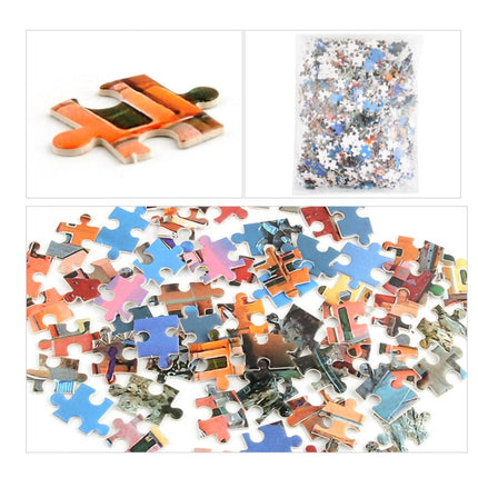 1000Pcs Thick Papers Jigsaw Puzzles Fun Game Challenge Gift For Teens Kids (Island View) - Go2buy Australia