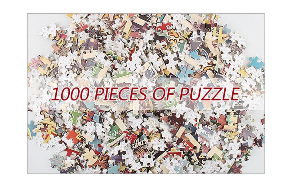 1000Pcs Thick Papers Jigsaw Puzzles Fun Game Challenge Gift For Teens Kids (National Park) - Go2buy Australia