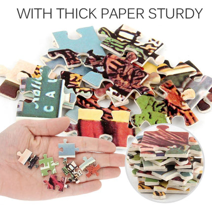 1000Pcs Thick Papers Jigsaw Puzzles Fun Game Challenge Gift For Teens Kids (National Park) - Go2buy Australia