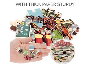 1000Pcs Thick Papers Jigsaw Puzzles Fun Game Challenge Gift For Teens Kids (National Park) - Go2buy Australia