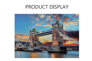 1000Pcs Thick Papers Jigsaw Puzzles Fun Game Challenge Gift For Teens Kids (Tower Bridge) - Go2buy Australia