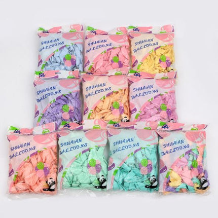 100PCS 25cm/10" Ultra Thick Macaron Candy Pastel Latex Balloons Birthday Wedding Party - Go2buy Australia