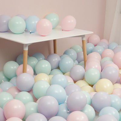 100PCS 25cm/10" Ultra Thick Macaron Candy Pastel Latex Balloons Birthday Wedding Party - Go2buy Australia