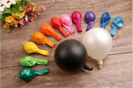 100pcs Ultra Thick 2.2g Bulk 25cm/10" Helium Latex Balloons Party Wedding Birthday - Go2buy Australia