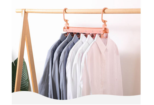 Magic Wonder Clothes Hanger Space Saver Wardrobe Closet Organizer Rack Hook