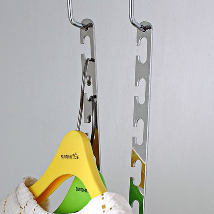 10PCS Metal Amazing Wonder Clothes Hanger Space Saver Wardrobe Closet Organizer Hook - Go2buy Australia