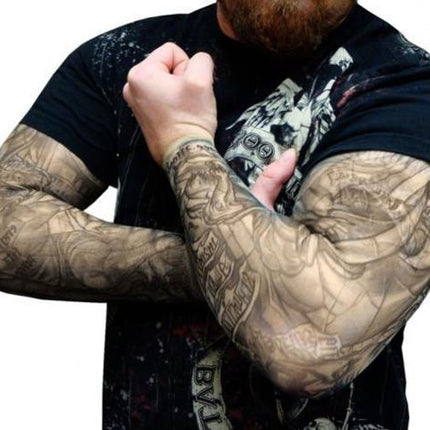 10PCS UV Sun Protection Fake Temporary Nylon Tattoo Unisex Sleeves - Go2buy Australia