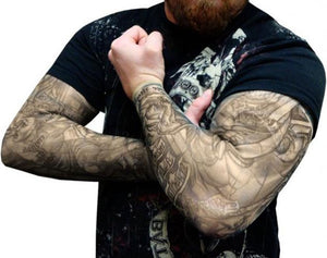 10PCS UV Sun Protection Fake Temporary Nylon Tattoo Unisex Sleeves - Go2buy Australia