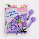 100PCS 25cm/10" Ultra Thick Macaron Candy Pastel Latex Balloons Birthday Wedding Party