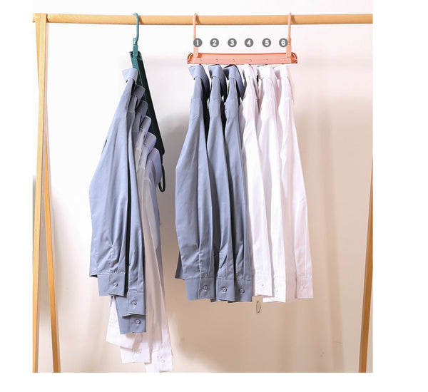 Magic Wonder Clothes Hanger Space Saver Wardrobe Closet Organizer Rack Hook