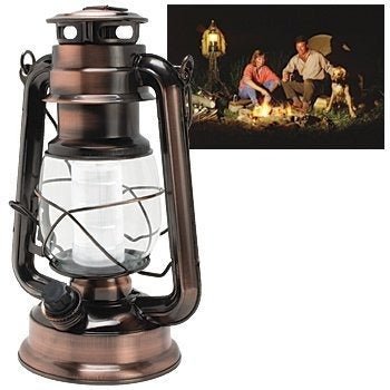 12 LED Vintage Hurricane Lantern with Built - in Dimmer - Standard & Rechargeable Types - Go2buy Australia