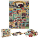 1000Pcs Thick Papers Jigsaw Puzzles Fun Game Challenge Gift For Teens Kids (National Park)