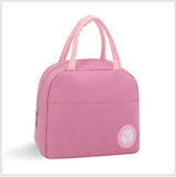 Insulated Lunch Bag Tote Container For Women Kids Office Work School (4 Colors Available)