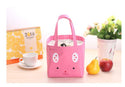 Cartoon Cute Insulated Lunch Bag Tote Container For Women Kids Office Work School