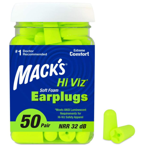 Mack's Ultra Soft Foam Earplugs 50 Pair Ear Plugs for Sleeping Snoring