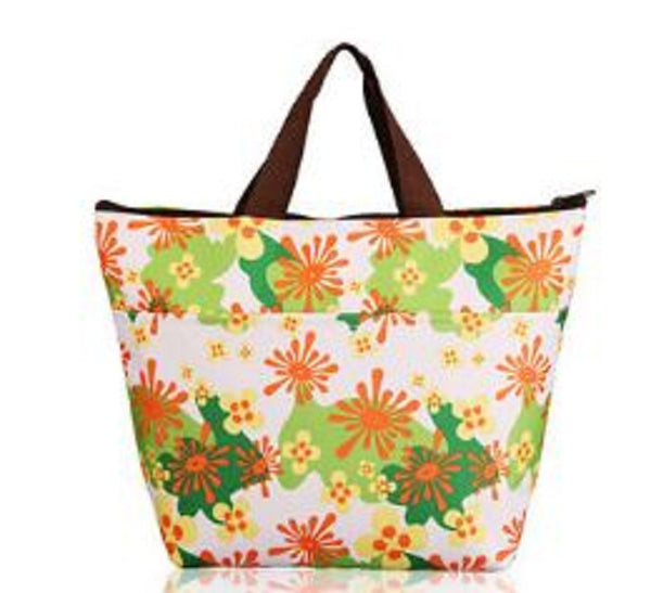 Insulated Lunch Bag Tote Container For Women Kids Office Work School (5 Colors Available)