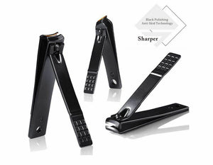 15Pcs Manicure Pedicure Stainless Nail Clippers Kit Set Cuticle Grooming Case - Go2buy Australia
