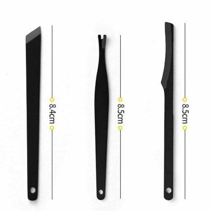 15Pcs Manicure Pedicure Stainless Nail Clippers Kit Set Cuticle Grooming Case - Go2buy Australia