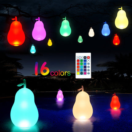 16 Colors Changing LED Floating Pool Lights Inflatable Waterproof Glow Globe with Remote Party Decor - Go2buy Australia