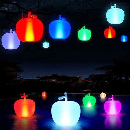 16 Colors Changing LED Floating Pool Lights Inflatable Waterproof Glow Globe with Remote Party Decor - Go2buy Australia