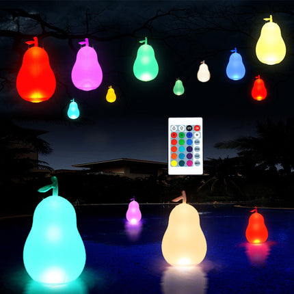 16 Colors Changing LED Floating Pool Lights Inflatable Waterproof Glow Globe with Remote Party Decor - Go2buy Australia