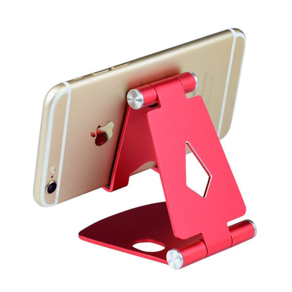 Foldable Aluminum Bracket Portable Universal Mobile Phone Tablet Stand Holder