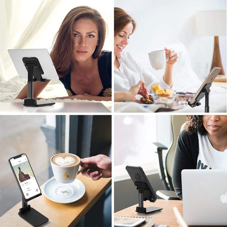 T9 Portable Foldable Mini Adjustable Bracket Mobile Tablet Phone Ipad Stand Holder (4 Colors Available)