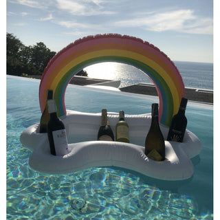 Inflatable Rainbow Cloud Drink Bar