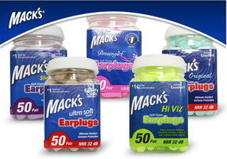 Mack's Ultra Soft Foam Earplugs 50 Pair Ear Plugs for Sleeping Snoring