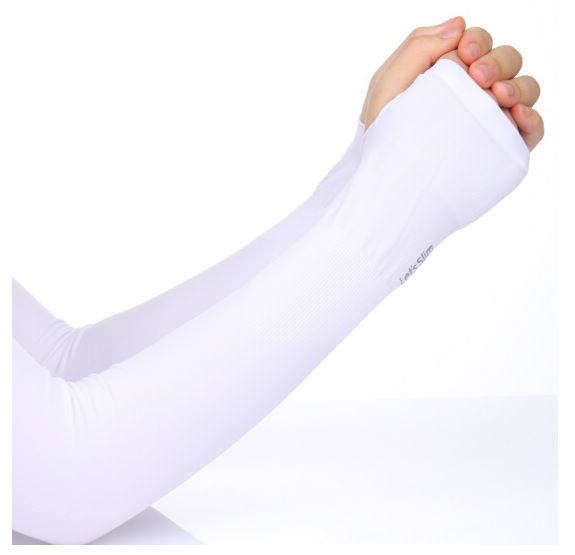 UV Sun Protection Cooling Arm Sleeves With Thumb Hole For Basketball Running Cycling Golf (7 Colors Available)