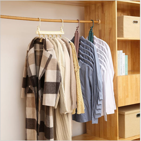 Magic Wonder Clothes Hanger Space Saver Wardrobe Closet Organizer Rack Hook