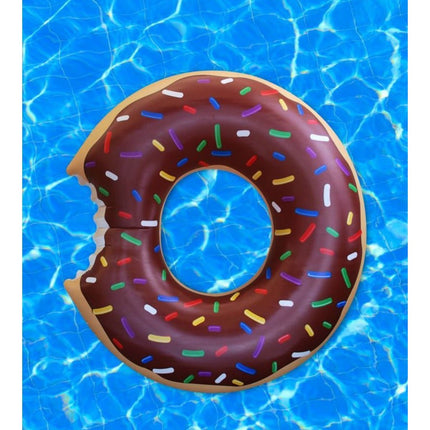 2 Sizes 2 Colors Inflatable Pool Float Swim Ring Donut - Go2buy Australia