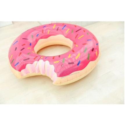 2 Sizes 2 Colors Inflatable Pool Float Swim Ring Donut - Go2buy Australia