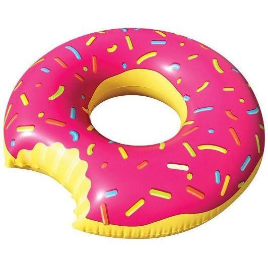 2 Sizes 2 Colors Inflatable Pool Float Swim Ring Donut - Go2buy Australia