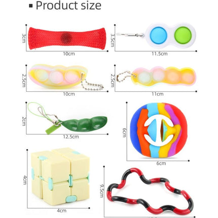 20 Pack Fidget Toys Set Sensory Tools Bundle Stress Relief Hand Kids Toys - Go2buy Australia
