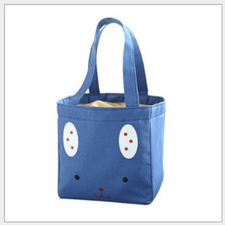 Buy dark-blue Cartoon Cute Insulated Lunch Bag Tote Container For Women Kids Office Work School