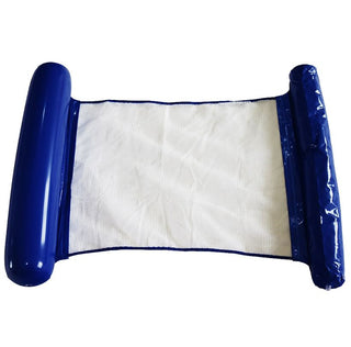 Buy navy-blue 4 Colors Inflatable Pool Floats Hammock Chair