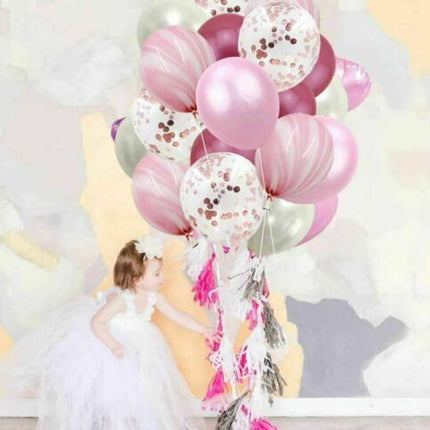 20pcs set 12" Confetti Latex Balloons Wedding Party Baby Shower Birthday Decor - Go2buy Australia