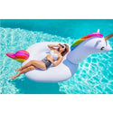 Giant Inflatable Rainbow Unicorn Pool Float Raft 275*140*120cm