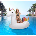 Giant Inflatable Rainbow Unicorn Pool Float Raft 275*140*120cm