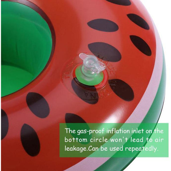 Inflatable Fruit Drink Cup Holder Float For Party