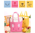 Cartoon Cute Insulated Lunch Bag Tote Container For Women Kids Office Work School