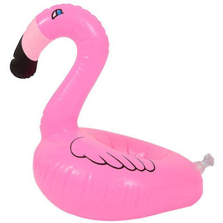 Inflatable Flamingos Drink Cup Holder Float For Party