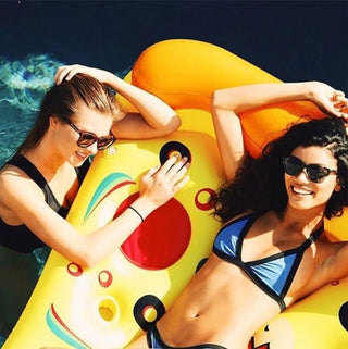 Giant Inflatable Pizza Pool Float Raft 180*150*18cm